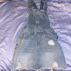 JW signature overall dress